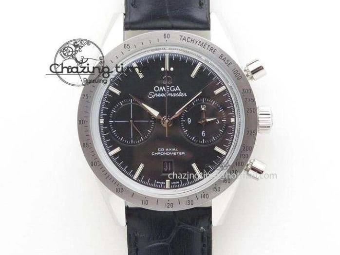 0521 Resilient Planet Ocean 2016 43.5mm SS OM 1:1 Best Edition Black Dial On Black Nylon Strap A 8167